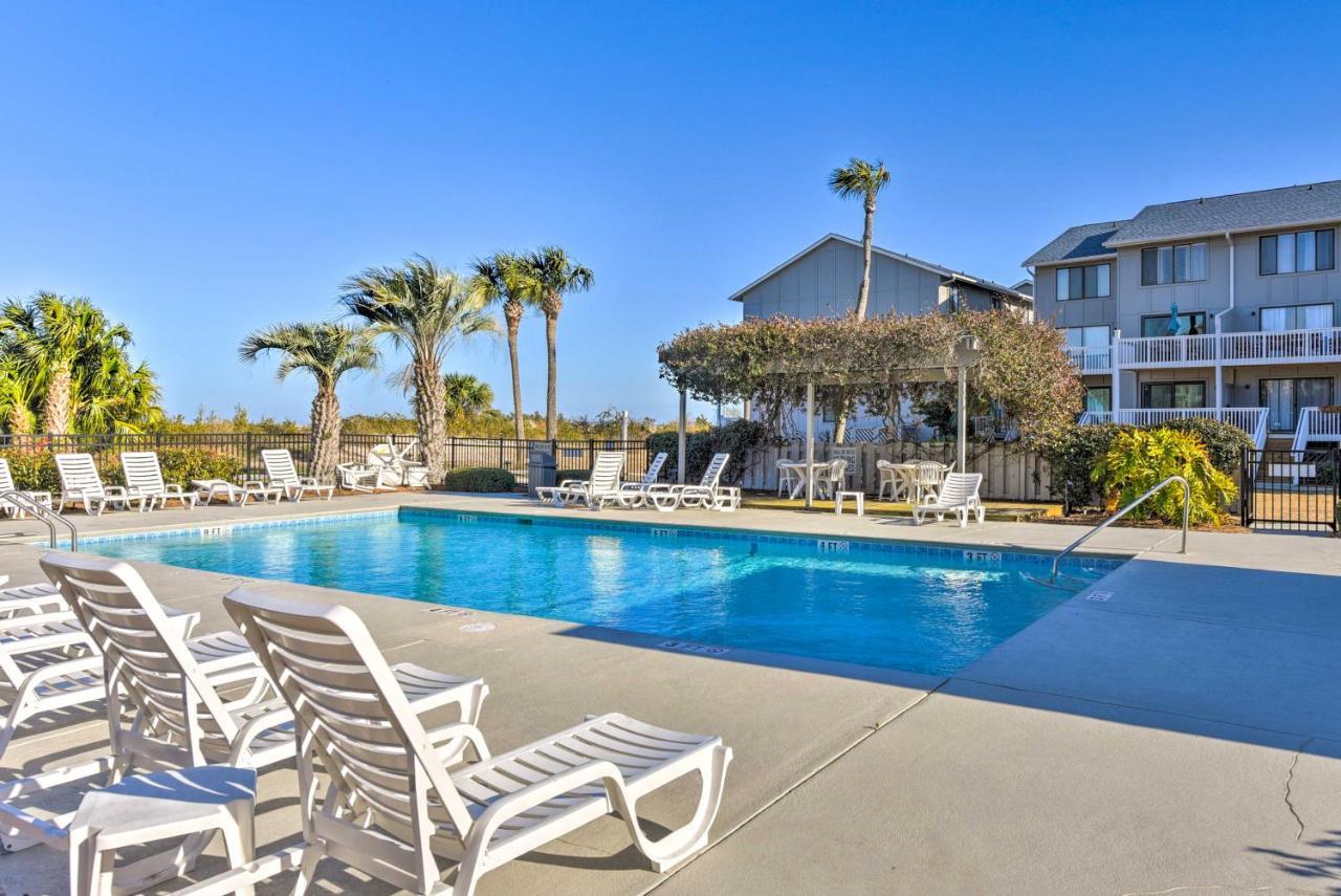 Ocean-View Saint Helena Island Condo - Pool Access Oceanmarsh Subdivision Exterior photo