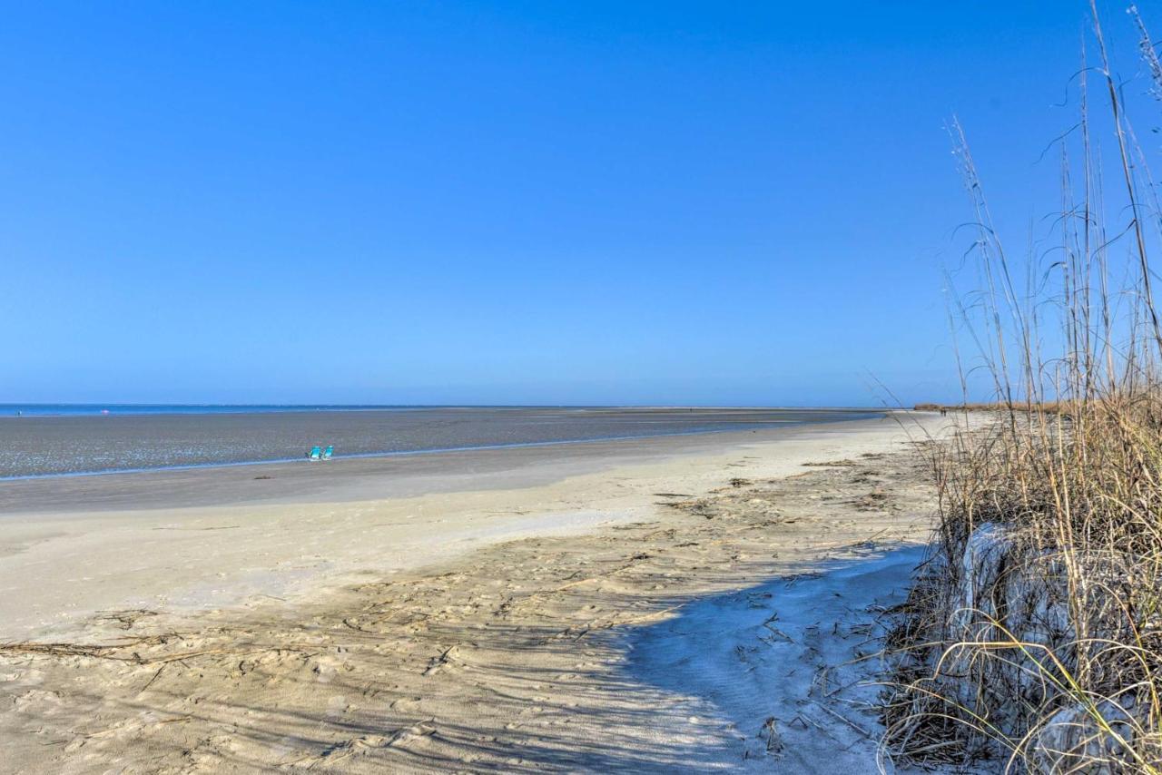 Ocean-View Saint Helena Island Condo - Pool Access Oceanmarsh Subdivision Exterior photo