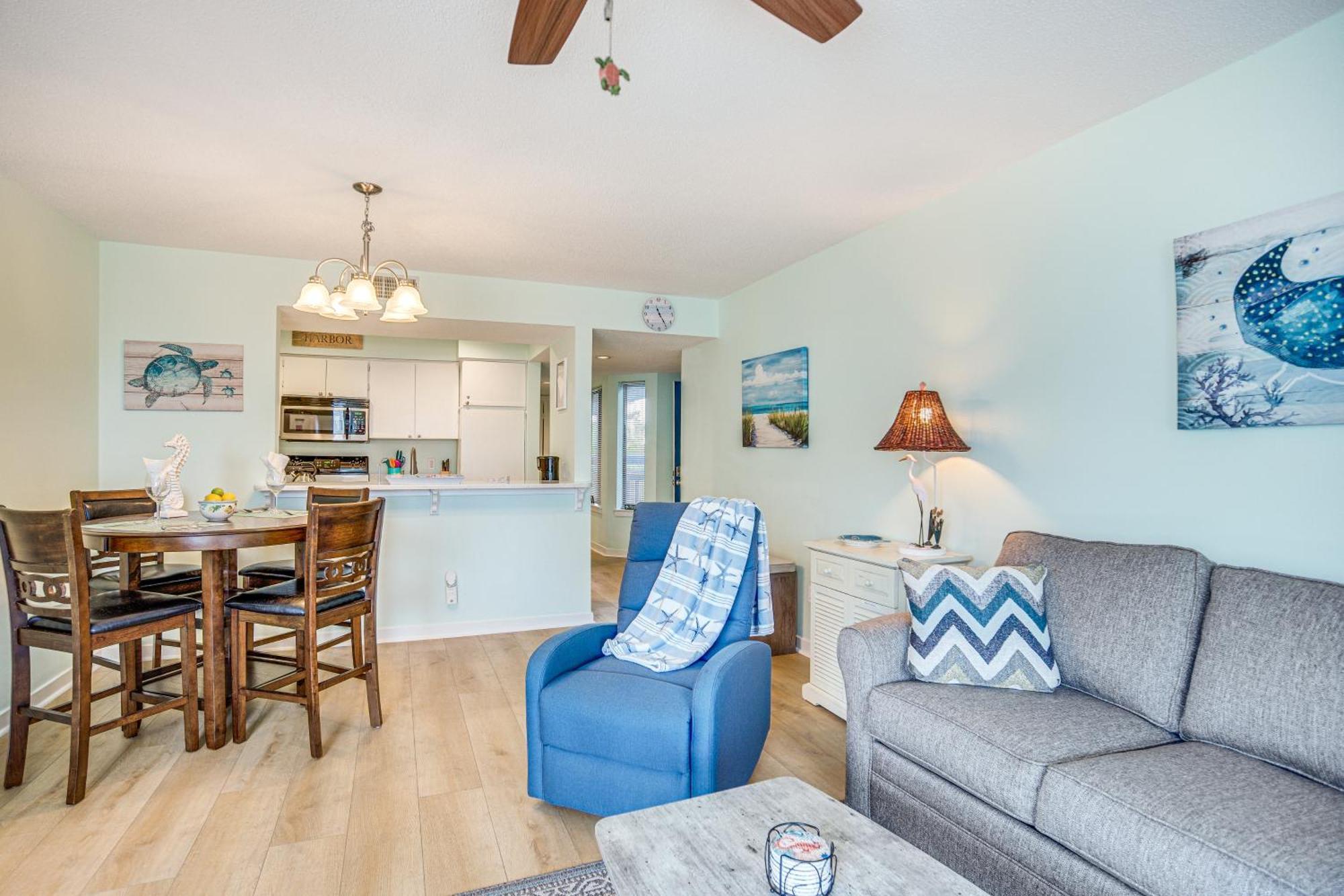 Ocean-View Saint Helena Island Condo - Pool Access Oceanmarsh Subdivision Exterior photo